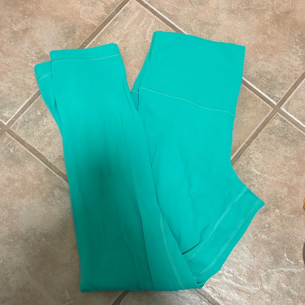 Lululemon Athletica Turquoise Leggings